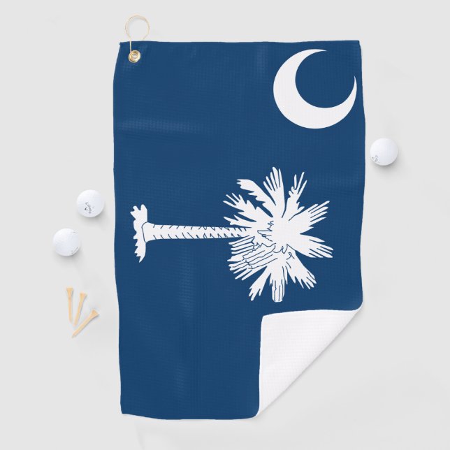 South Carolina Flag Golf Towel (InSitu)