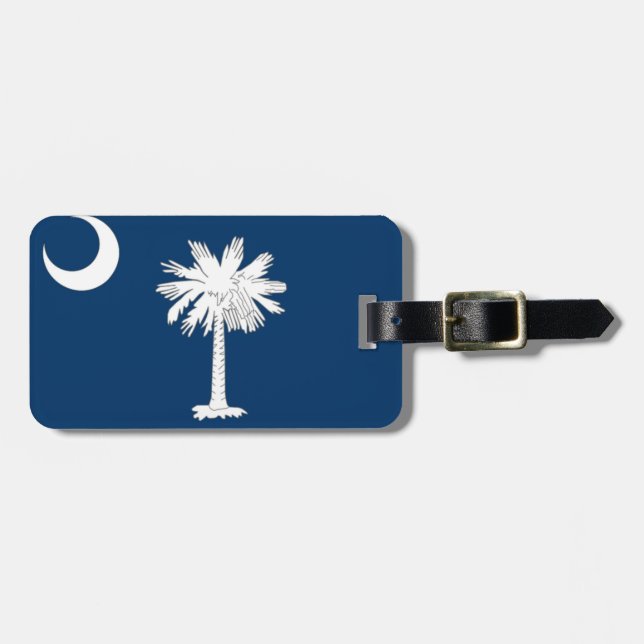South Carolina flag Luggage Tag (Front Horizontal)