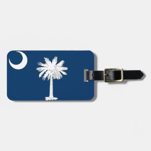 South Carolina Flag Luggage Tag