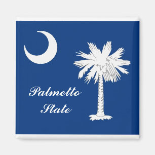 South Carolina Flag Magnet