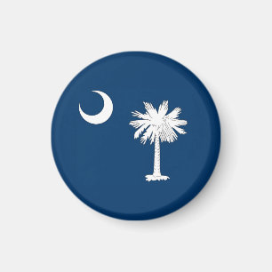 South Carolina Flag Magnet