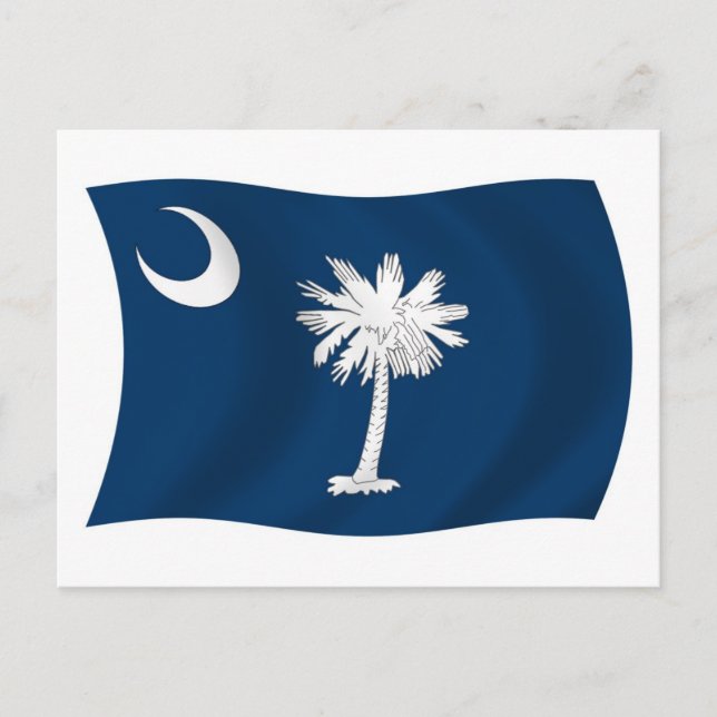 South Carolina Flag Postcard (Front)