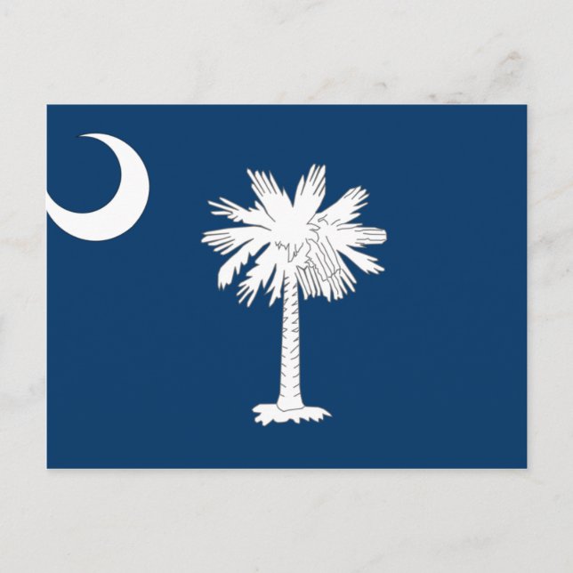 South Carolina Flag Postcard (Front)