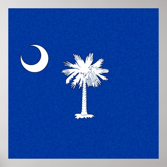 SOUTH CAROLINA FLAG POSTER (Front)