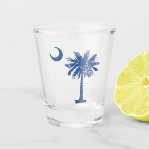 South Carolina Flag Shot Glass