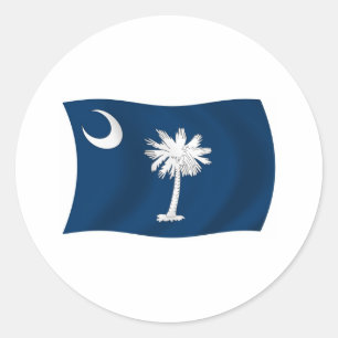 South Carolina Flag Sticker
