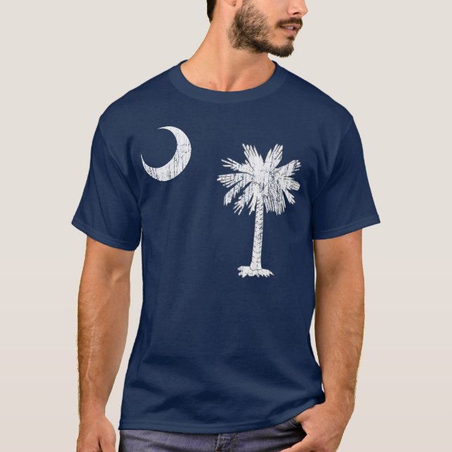 South Carolina Flag T-Shirt (Front)
