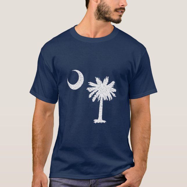 South Carolina Flag T-Shirt (Front)