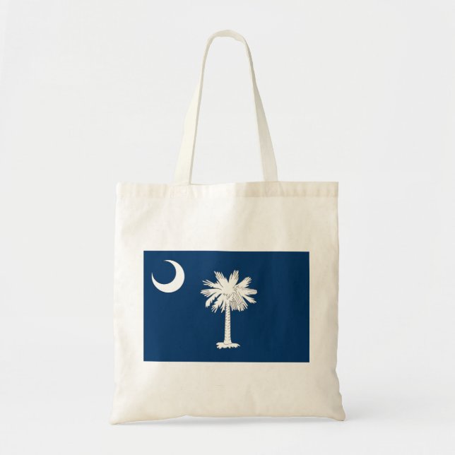 South Carolina Flag Tote Bag (Front)