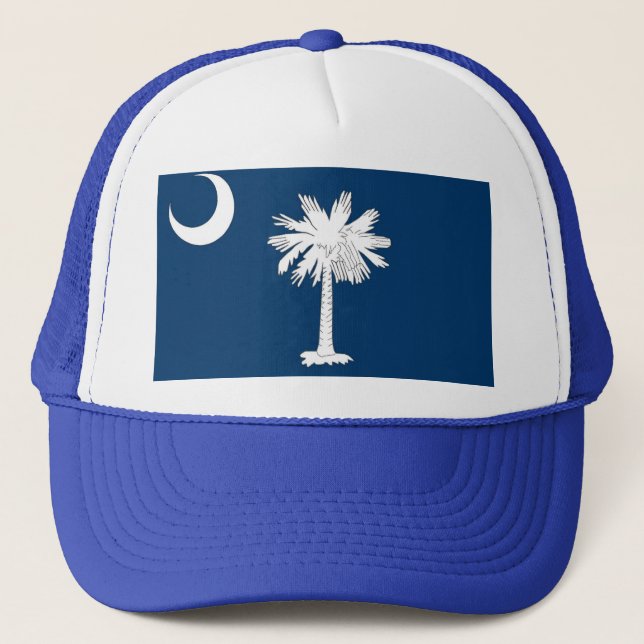 South Carolina Flag Trucker Hat (Front)