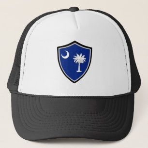 South Carolina flag trucker hat