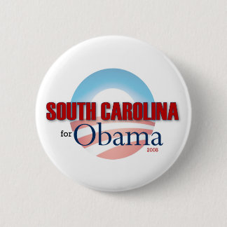 SOUTH CAROLINA for Obama 6 Cm Round Badge