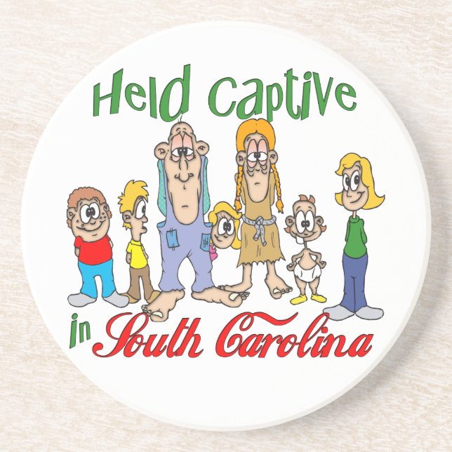 South Carolina Funny Trailer Park  Coaster (Front)