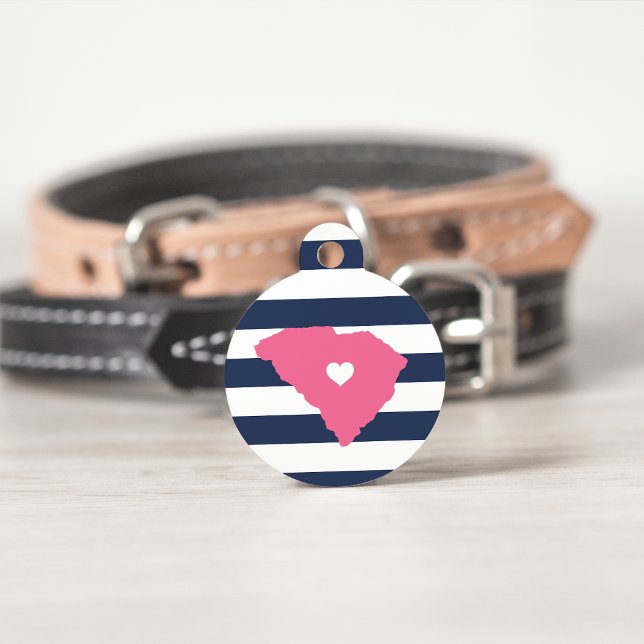 South Carolina Heart Pet Tag (Creator Uploaded)