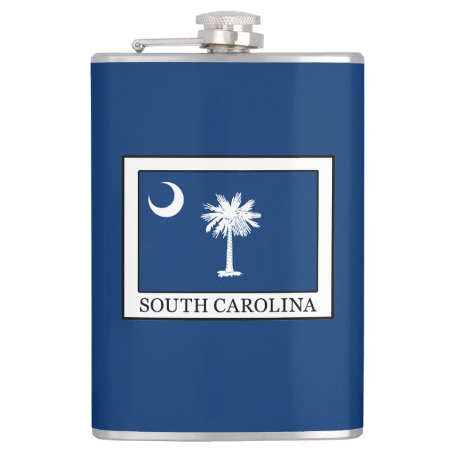 South Carolina Hip Flask (Front)