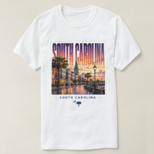 South Carolina Historic Waterfront Southern Charm T-Shirt