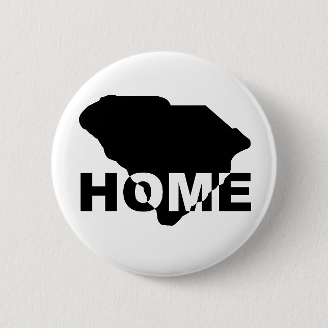 South Carolina Home Away From State Button Badge (Front)
