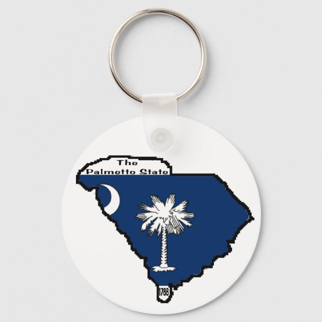 South Carolina Keychain (Front)