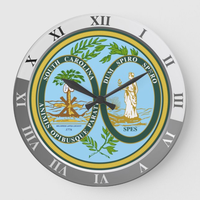 South Carolina Large Clock (Front)