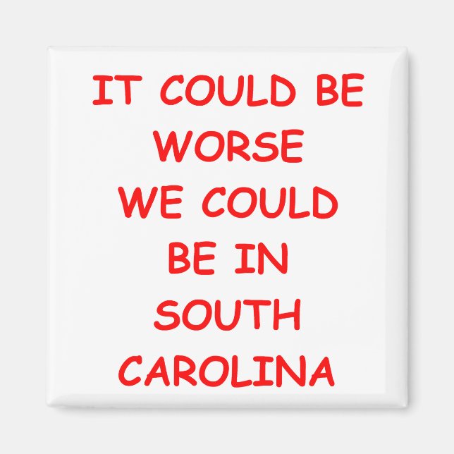 south carolina magnet (Front)