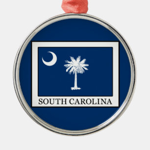 South Carolina Metal Tree Decoration