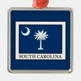 South Carolina Metal Tree Decoration