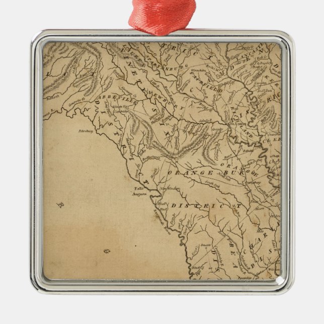South Carolina Metal Tree Decoration (Front)