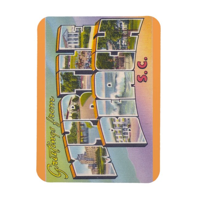 South Carolina, Myrtle Beach Magnet (Vertical)