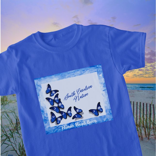 South Carolina Native Hilton Head Born Lowcountry T-Shirt (Creator Uploaded)