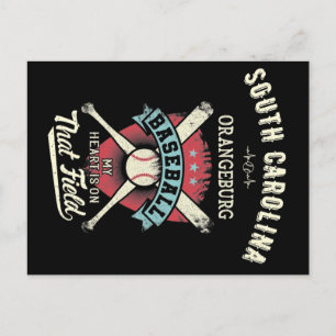 South Carolina Orangeburg Baseball Postcard