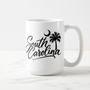 South Carolina Palmetto Crescent Southern Pride Coffee Mug