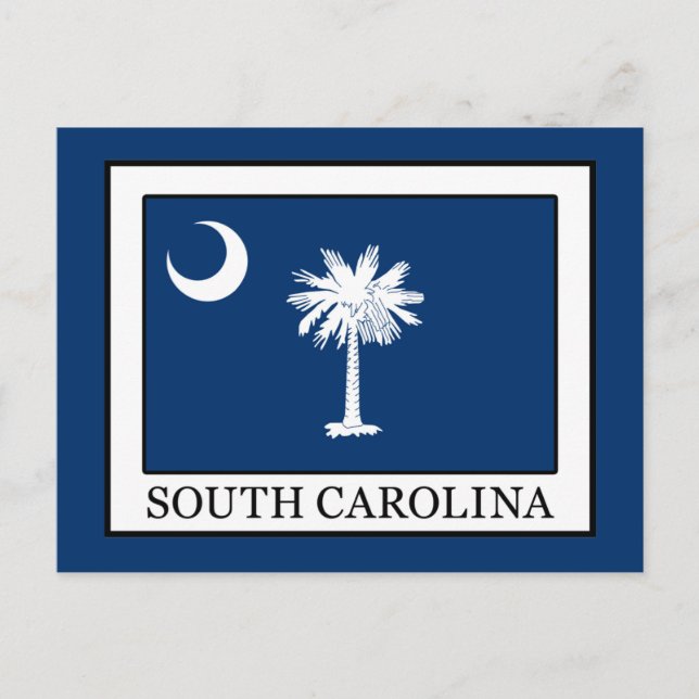 South Carolina Postcard (Front)