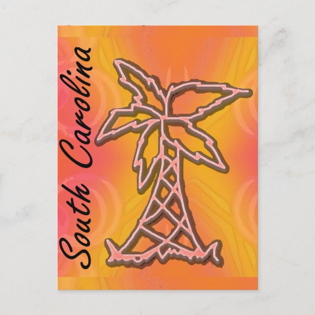 South Carolina Postcard (Front)