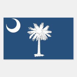 South Carolina Rectangular Sticker