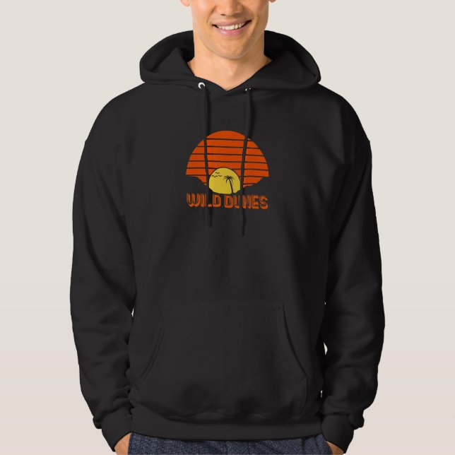 South Carolina Retro Sun Beach Vacation Souvenir W Hoodie (Front)