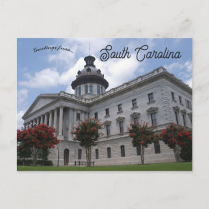 South Carolina State Capitol Postcard