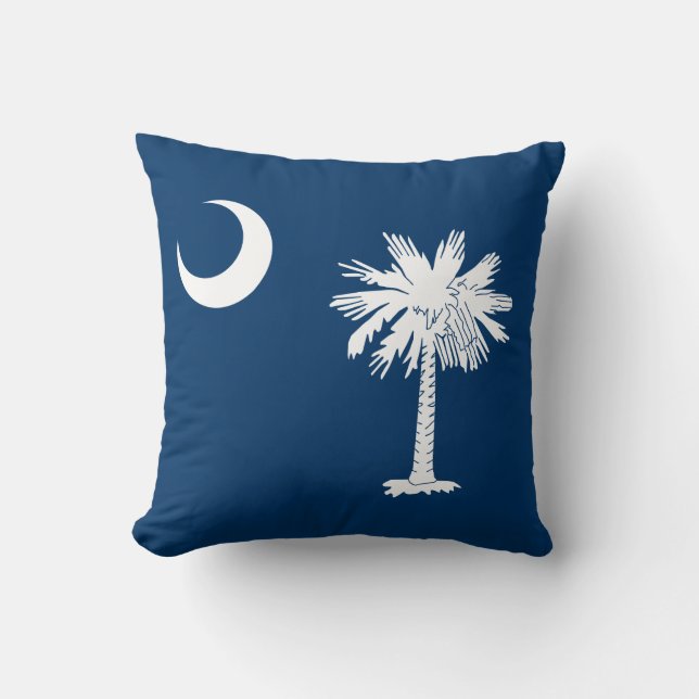 South Carolina State Flag Cushion (Front)