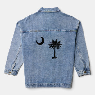 South Carolina State flag Denim Jacket