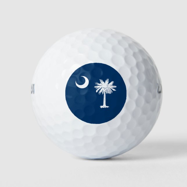South Carolina State Flag Golf Balls (Front)