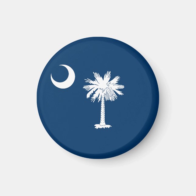 South Carolina State Flag Magnet (Front)