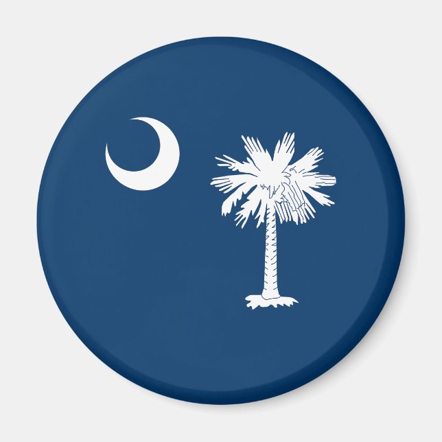 South Carolina State Flag Magnet (Front)