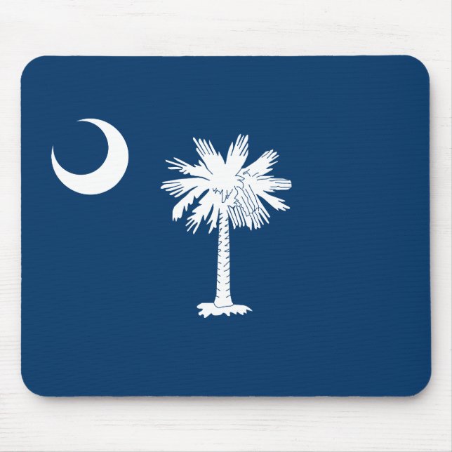 South Carolina State Flag Mouse Pad (Front)