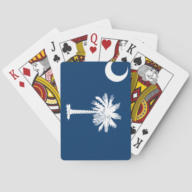 South Carolina State Flag Playing Cards (Back)