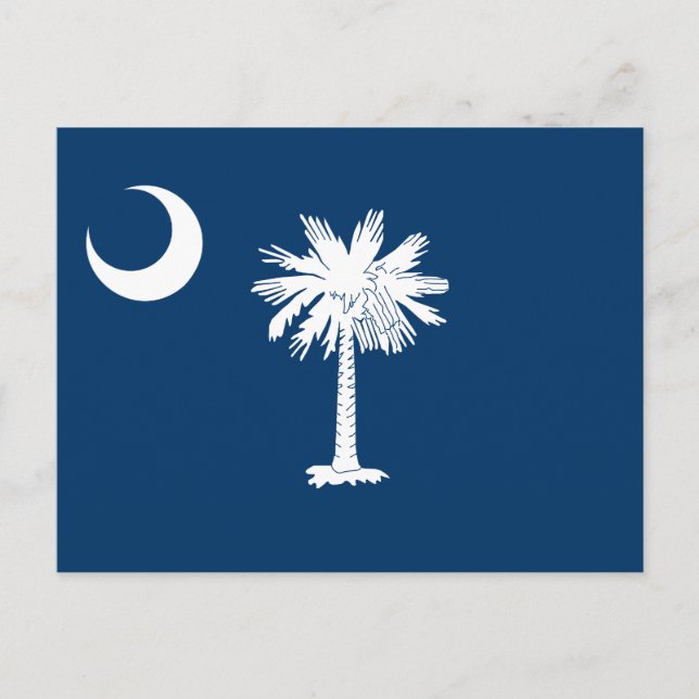 South Carolina State Flag Postcard (Front)