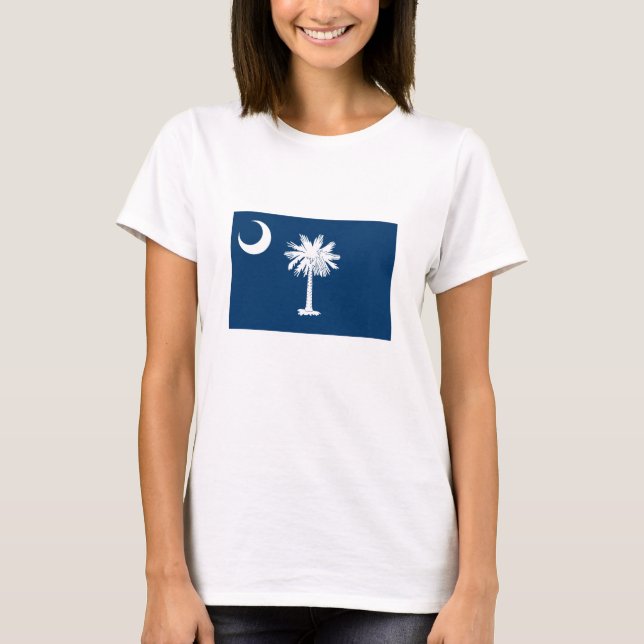 South Carolina State Flag T-Shirt (Front)
