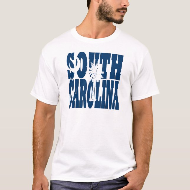 South Carolina state flag T-Shirt (Front)