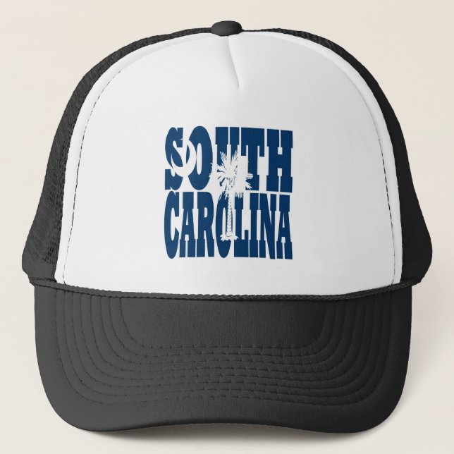 South Carolina state flag Trucker Hat (Front)