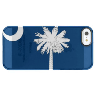 South Carolina State flag Clear iPhone SE/5/5s Case
