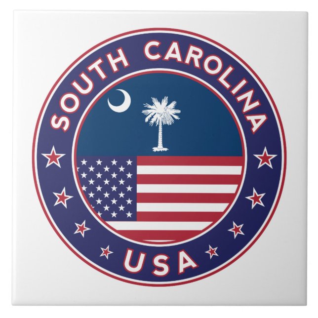 South Carolina Tile (Front)