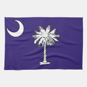 south carolina usa state flag towel